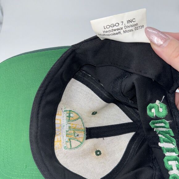 NEW Vintage Seattle SuperSonics SnapBack Baseball Hat C Competitor Logo 7 CLEAN - Picture 5 of 6